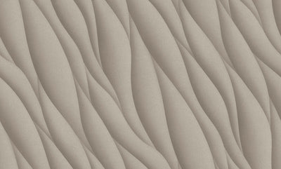 product image for Affinity 3D Ocean Waves Wallpaper in Taupe 57