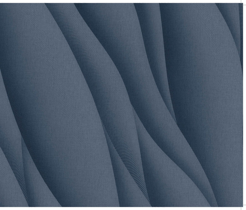 media image for Affinity 3D Ocean Waves Wallpaper in Petrol 211