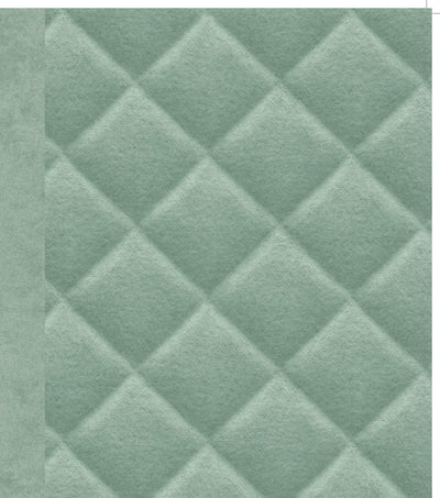 product image for Affinity 3D Cushion Geometric Wallpaper in Green 80