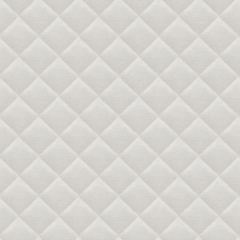 media image for Affinity 3D Cushion Geometric Wallpaper in White 295