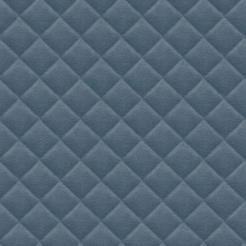 media image for Affinity 3D Cushion Geometric Wallpaper in Blue 248