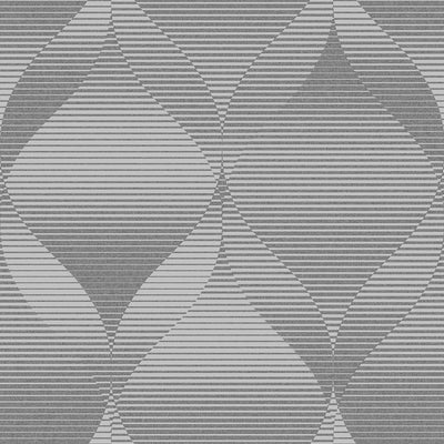 product image of Affinity 3D Swirl Geometric Wallpaper in Dark Grey 532