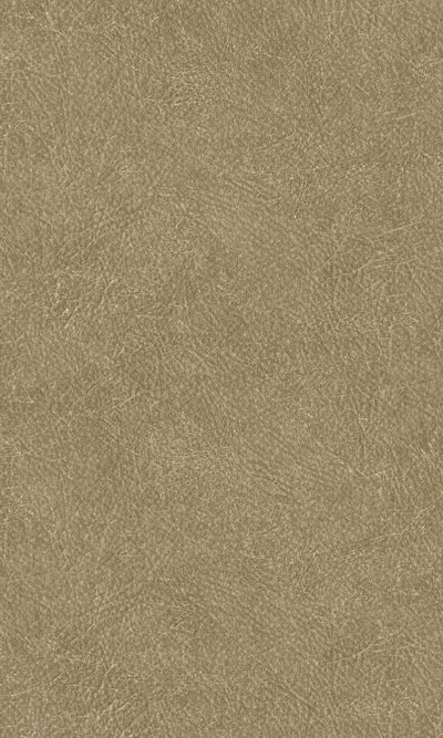 product image of Tahiti Plain Leather Textured Wallpaper in Gold 522