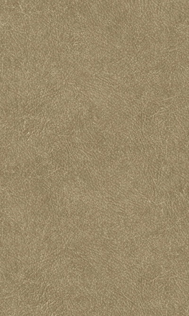 media image for Tahiti Plain Leather Textured Wallpaper in Gold 229