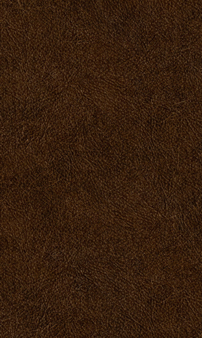 product image of Tahiti Plain Leather Textured Wallpaper in Brown 588