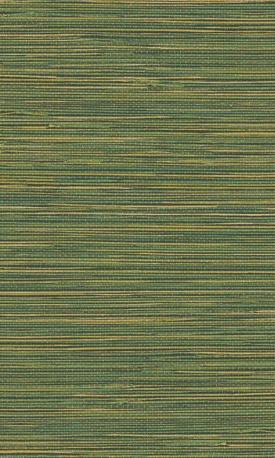product image of Tahiti Textured Grasscloth Wallpaper in Green/Yellow 541