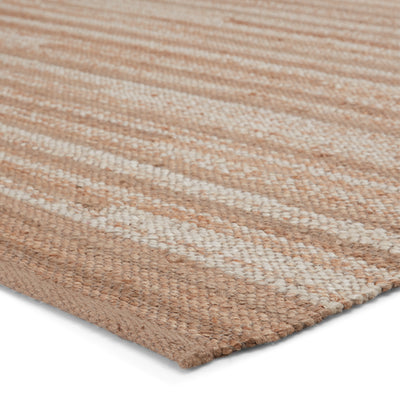 product image for Avena Natural Striped Beige & Cream Rug by Jaipur Living 89