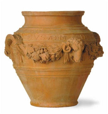 media image for Rams Head Planter in Terracotta Finish design by Capital Garden Prodcuts 250