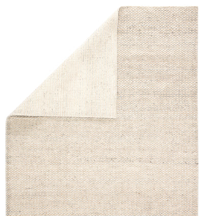 product image for Limon Indoor/ Outdoor Solid Ivory & Gray Area Rug 16