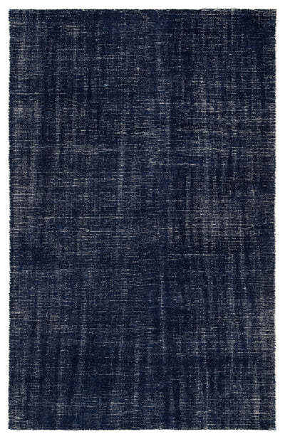 product image for Limon Indoor/ Outdoor Solid Blue & White Area Rug 26
