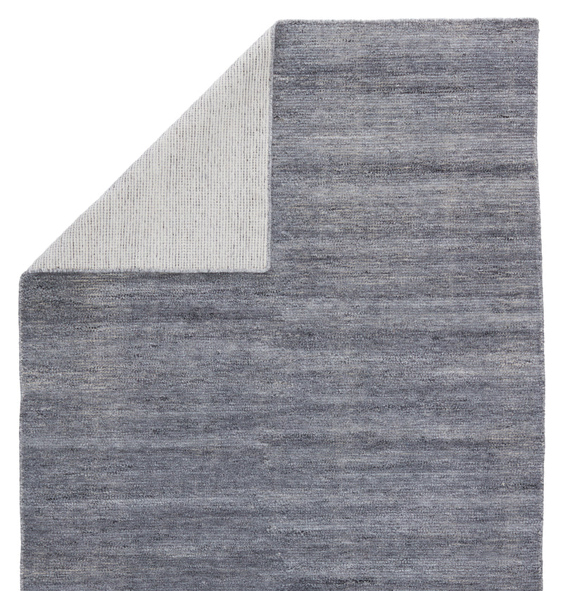 media image for Limon Indoor/Outdoor Solid Grey & Blue Rug by Jaipur Living 230