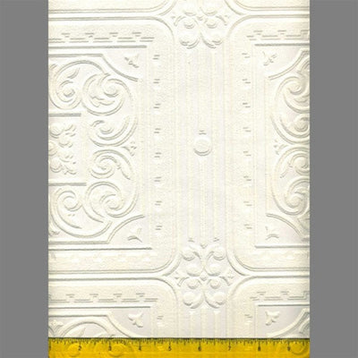 product image of Anaglypta Premium Textured Vinyl Turner Tile Classical Paintable Wallpaper by Burke Decor 595