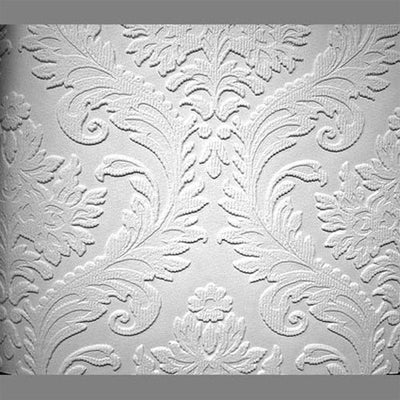 product image of Anaglypta Premium Textured Vinyl High Trad Classical Paintable Wallpaper by Burke Decor 523