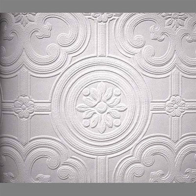 product image of Anaglypta Premium Textured Vinyl Egon Classical Paintable Wallpaper by Burke Decor 528