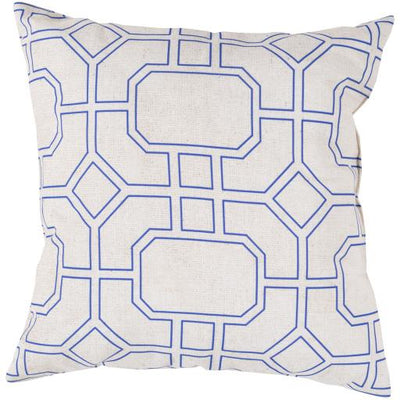 product image for Rain RG-154 Pillow in Dark Blue & Ivory by Surya 6