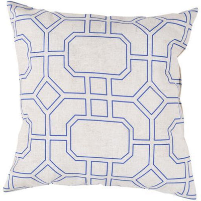 product image for Rain RG-154 Pillow in Dark Blue & Ivory by Surya 87