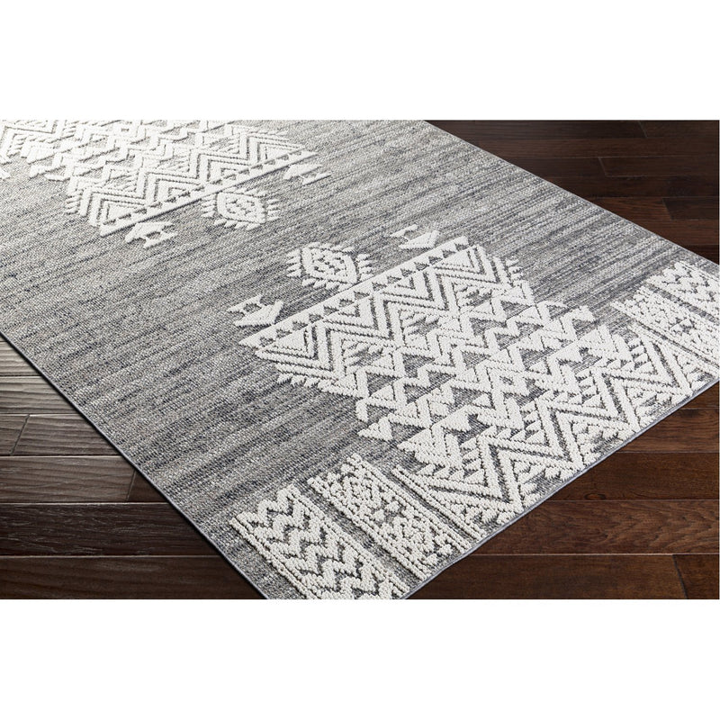 media image for Ariana RIA-2304 Rug in Medium Gray & White by Surya 256