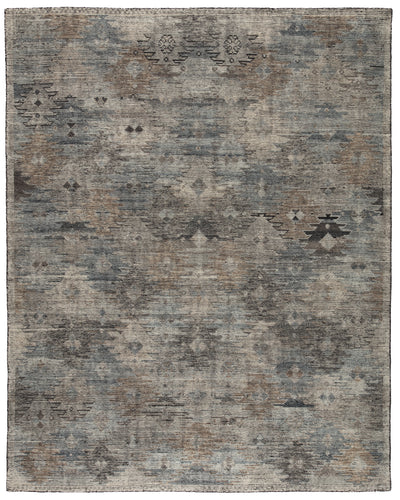 product image of Nakoda Hand-Knotted Tribal Black/ White Rug by Jaipur Living 565