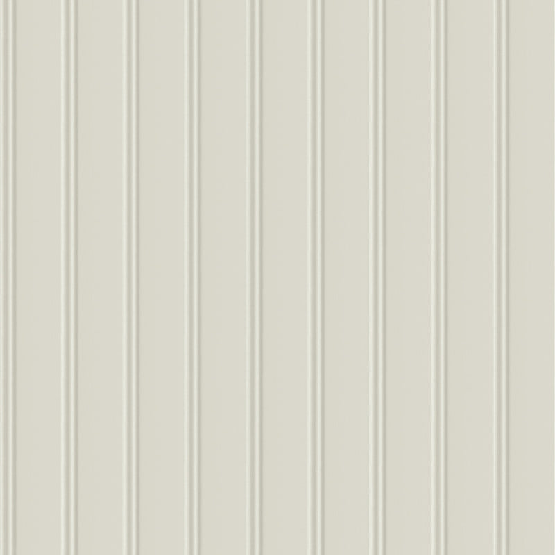 media image for Beadboard Peel & Stick Wallpaper in Taupe by York Wallcoverings 241