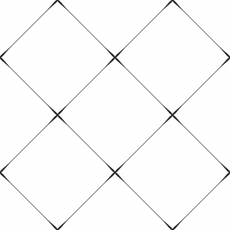 media image for Diamond Tile Geo Peel & Stick Wallpaper in Black and White by York Wallcoverings 288
