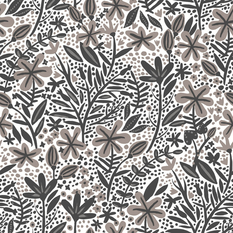 media image for Cat Coquillette Porcelain Garden Peel & Stick Wallpaper in Multicolor 271