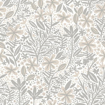 product image of Cat Coquillette Porcelain Garden Peel & Stick Wallpaper in Neutral 538