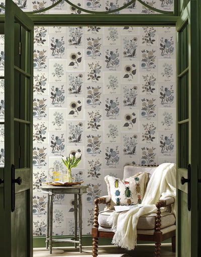 product image for botanical prints wallpaper in linen from the rifle paper co 2nd edition by york wallcoverings 2 20