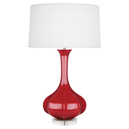 media image for pike 32 75h x 11 5w table lamp by robert abbey 26 24