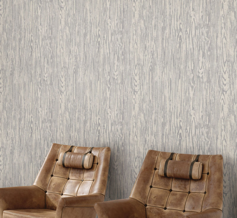 media image for Heartwood Smoke Wallpaper from the Industrial Interiors III Collection 248
