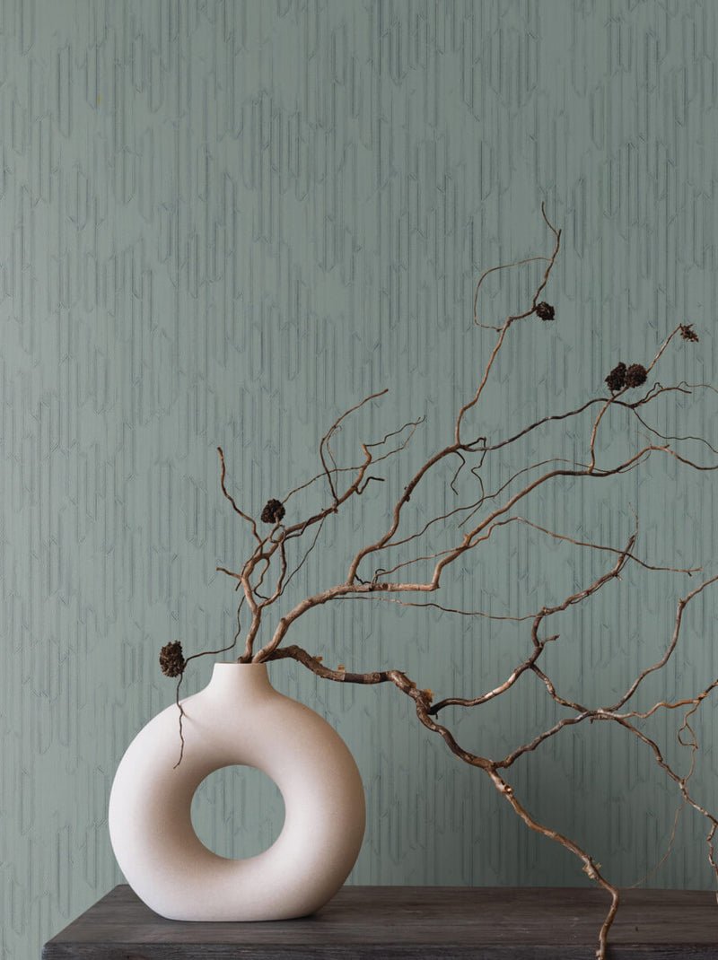 media image for Calliope Arctic Shell Wallpaper from the Industrial Interiors III Collection 212
