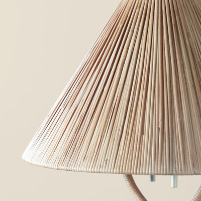 product image for rattan on rattan table lamp by woven rrtl na 2 42