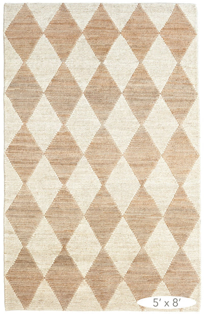 product image of harwich natural woven jute rug by annie selke da1156 258 1 522