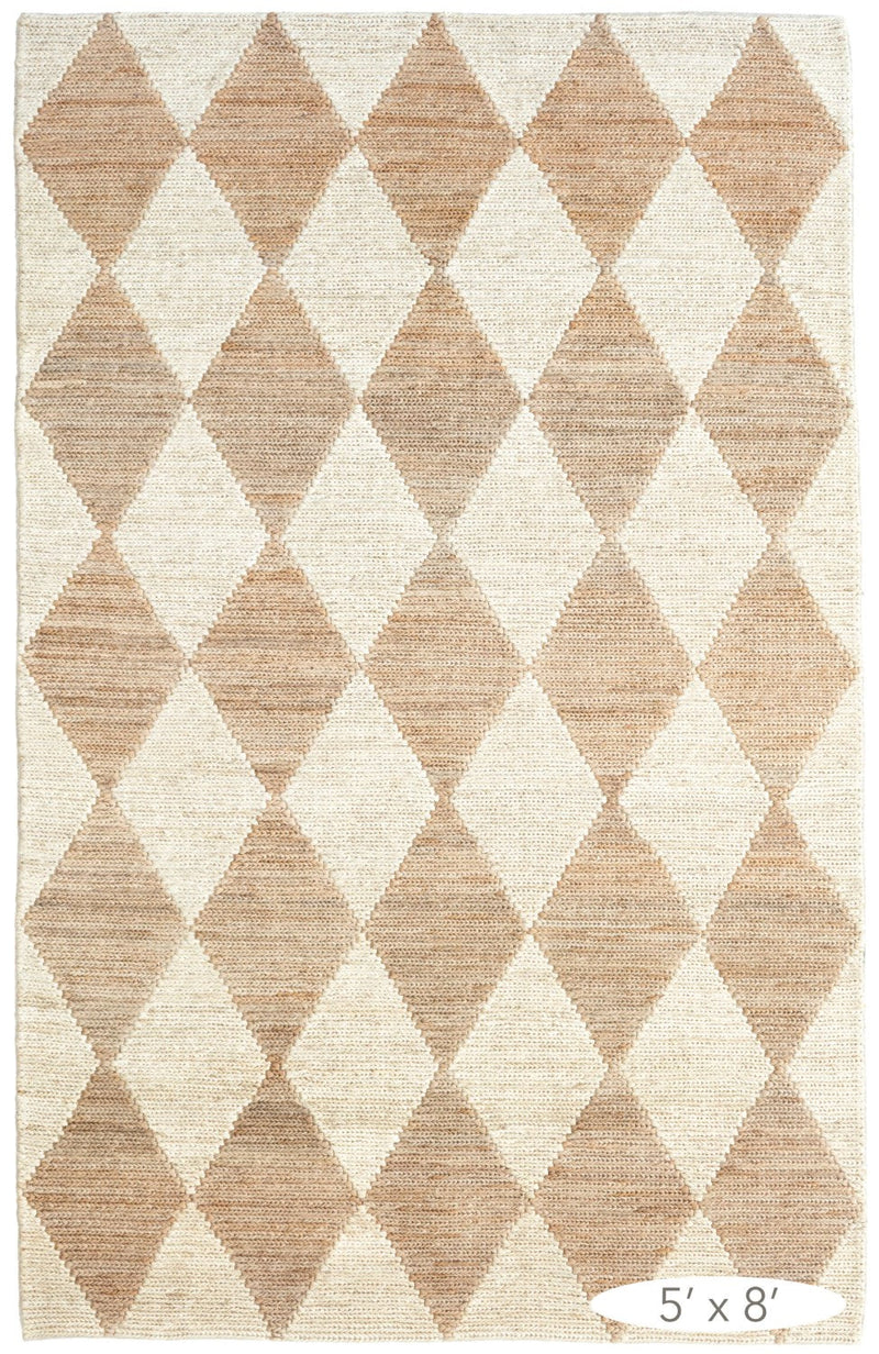 media image for harwich natural woven jute rug by annie selke da1156 258 1 264
