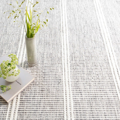 product image for malta grey woven wool rug by annie selke da1337 1014 1 45
