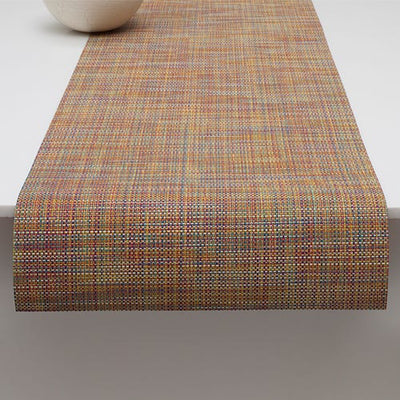 product image for mini basketweave table runner by chilewich 100133 002 5 85