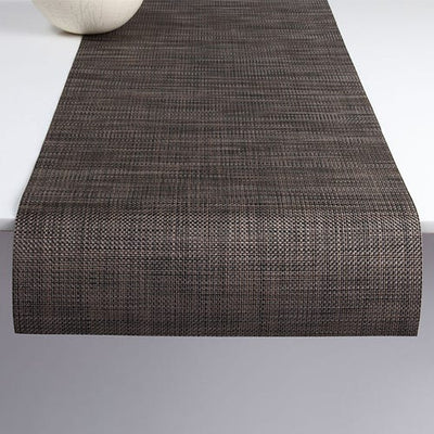 product image for mini basketweave table runner by chilewich 100133 002 8 96