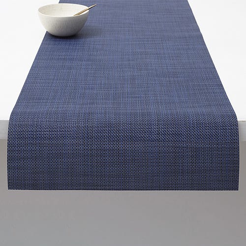 media image for mini basketweave table runner by chilewich 100133 002 11 285