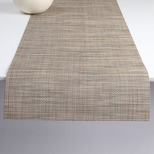media image for mini basketweave table runner by chilewich 100133 002 14 246
