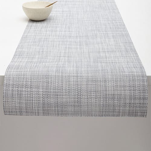 media image for mini basketweave table runner by chilewich 100133 002 15 25
