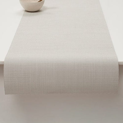 product image for mini basketweave table runner by chilewich 100133 002 17 34
