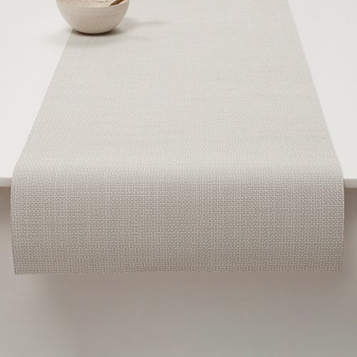media image for mini basketweave table runner by chilewich 100133 002 17 26