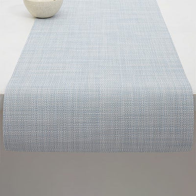 product image for mini basketweave table runner by chilewich 100133 002 18 75