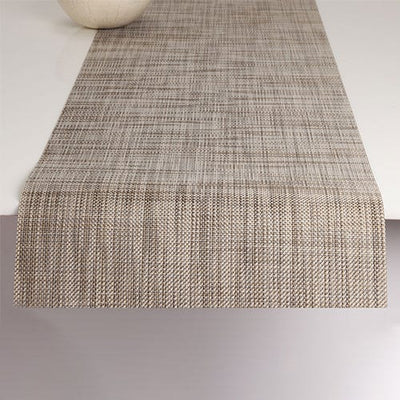 product image for mini basketweave table runner by chilewich 100133 002 19 94