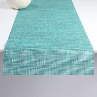 product image for mini basketweave table runner by chilewich 100133 002 20 7