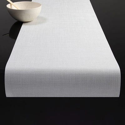 product image for mini basketweave table runner by chilewich 100133 002 21 46