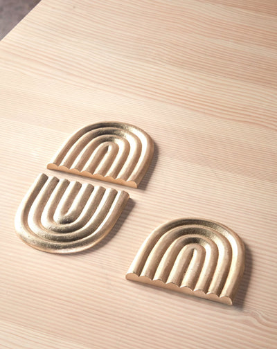 product image for rainbow trivet solid brass 2 90