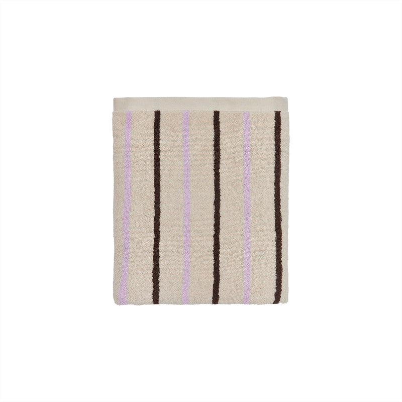 media image for raita towel mini purple clay brown 1 214