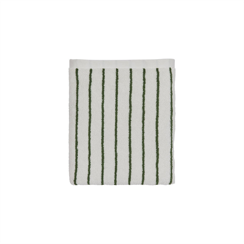 media image for raita towel mini green offwhite 1 246