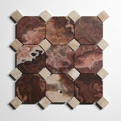 product image for red onyx 4 octagon by burke decor ro4oct sg 3 98