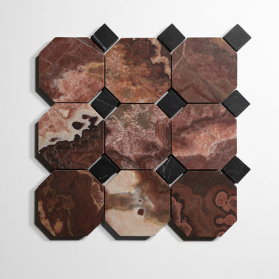 product image for red onyx 4 octagon by burke decor ro4oct sg 8 85
